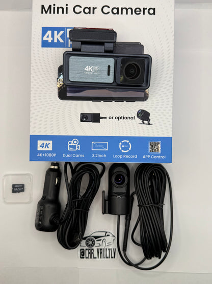 4k DASH CAM F&B