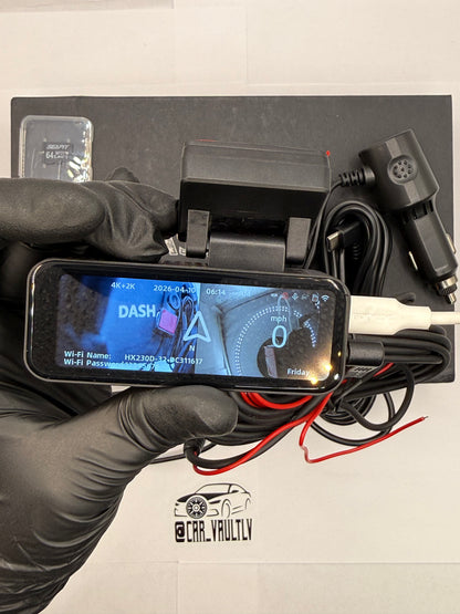 4K DASH CAM F&B